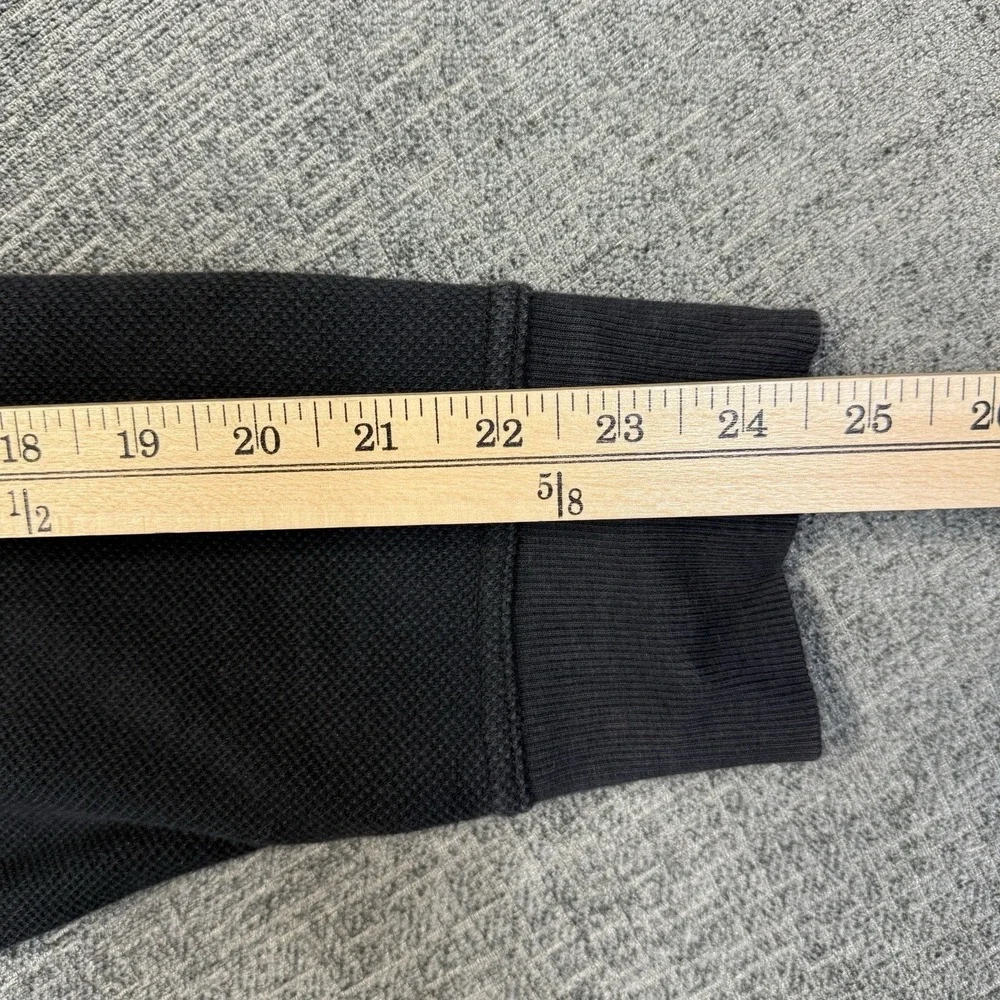 Y2K Jordan Hoodie Full Zip Black Mens XL Spellout Jacket Jump Man Logo‎